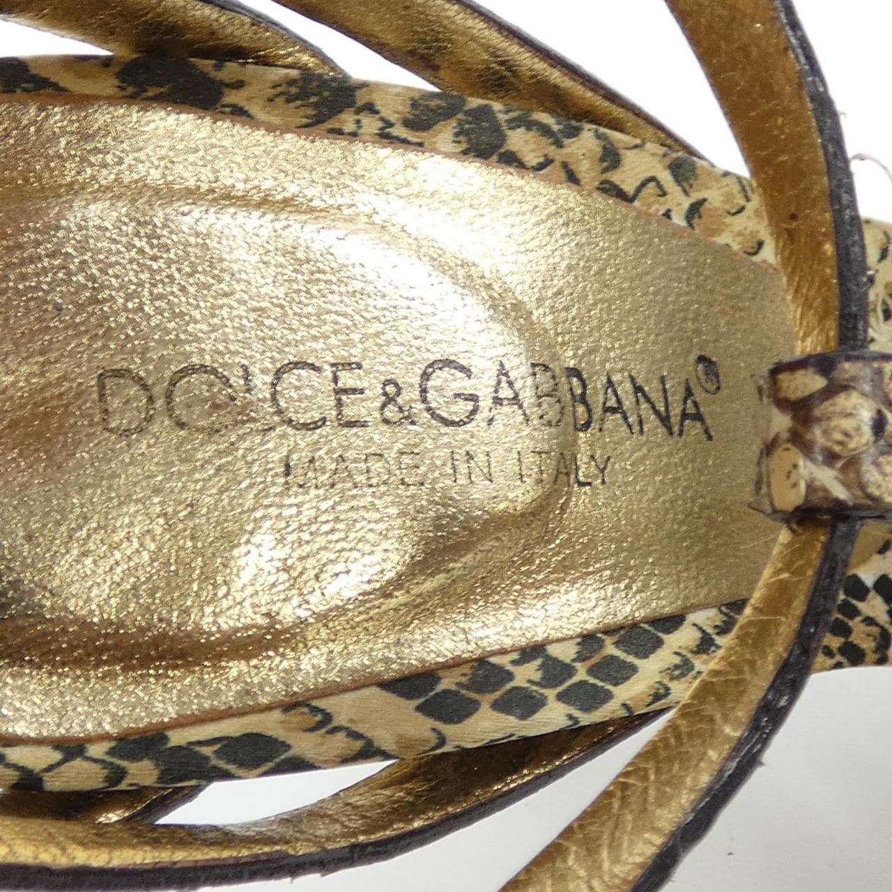 ドルチェアンドガッバーナ DOLCE&GABBANA サンダル