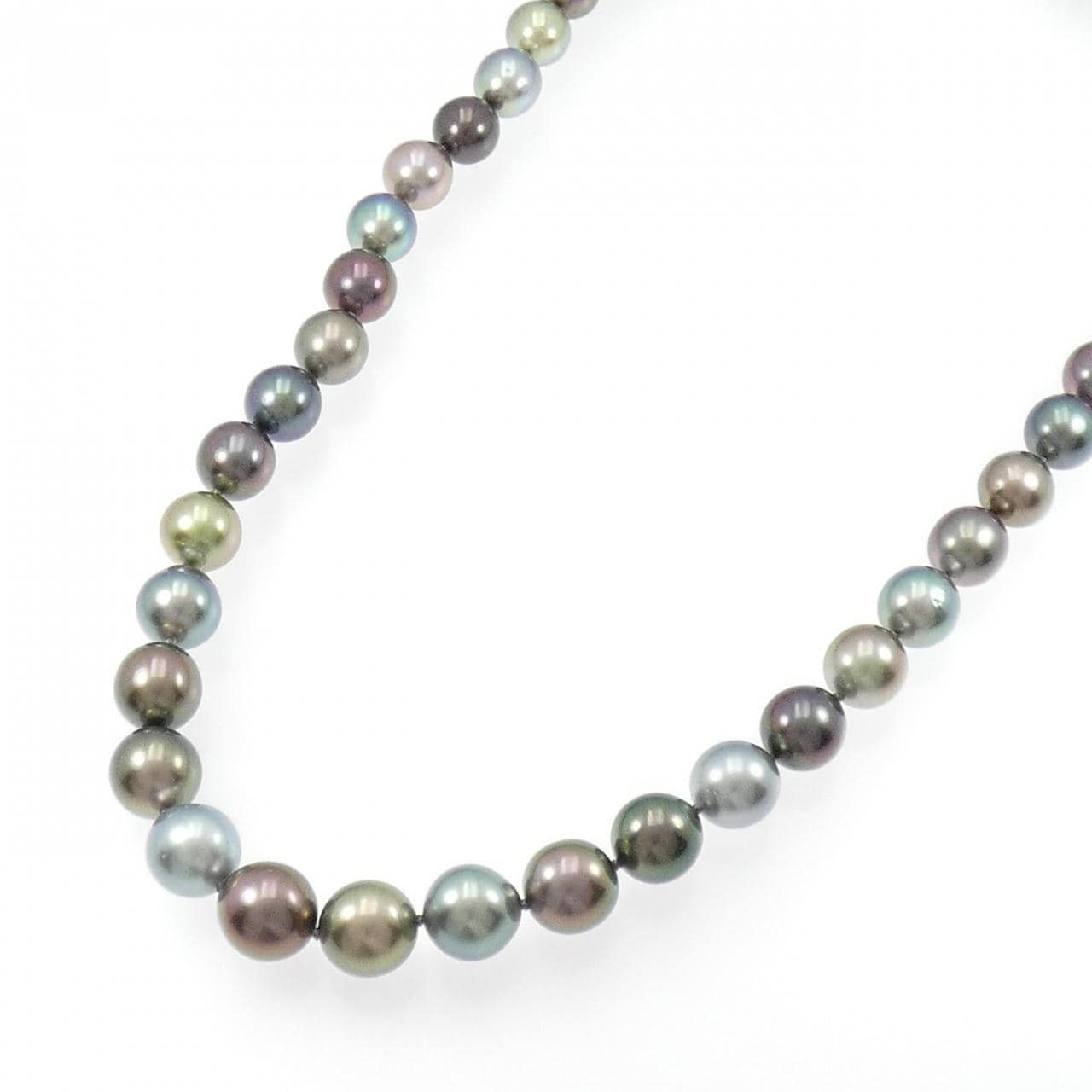 タサキ 黒蝶パール ネックレス 8-10.5mm