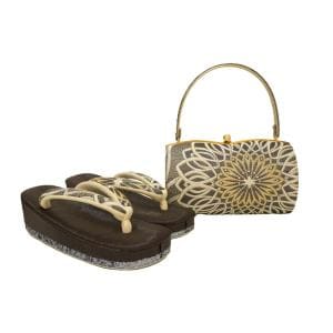 【新品】草履バッグセット　２３．５ｃｍ