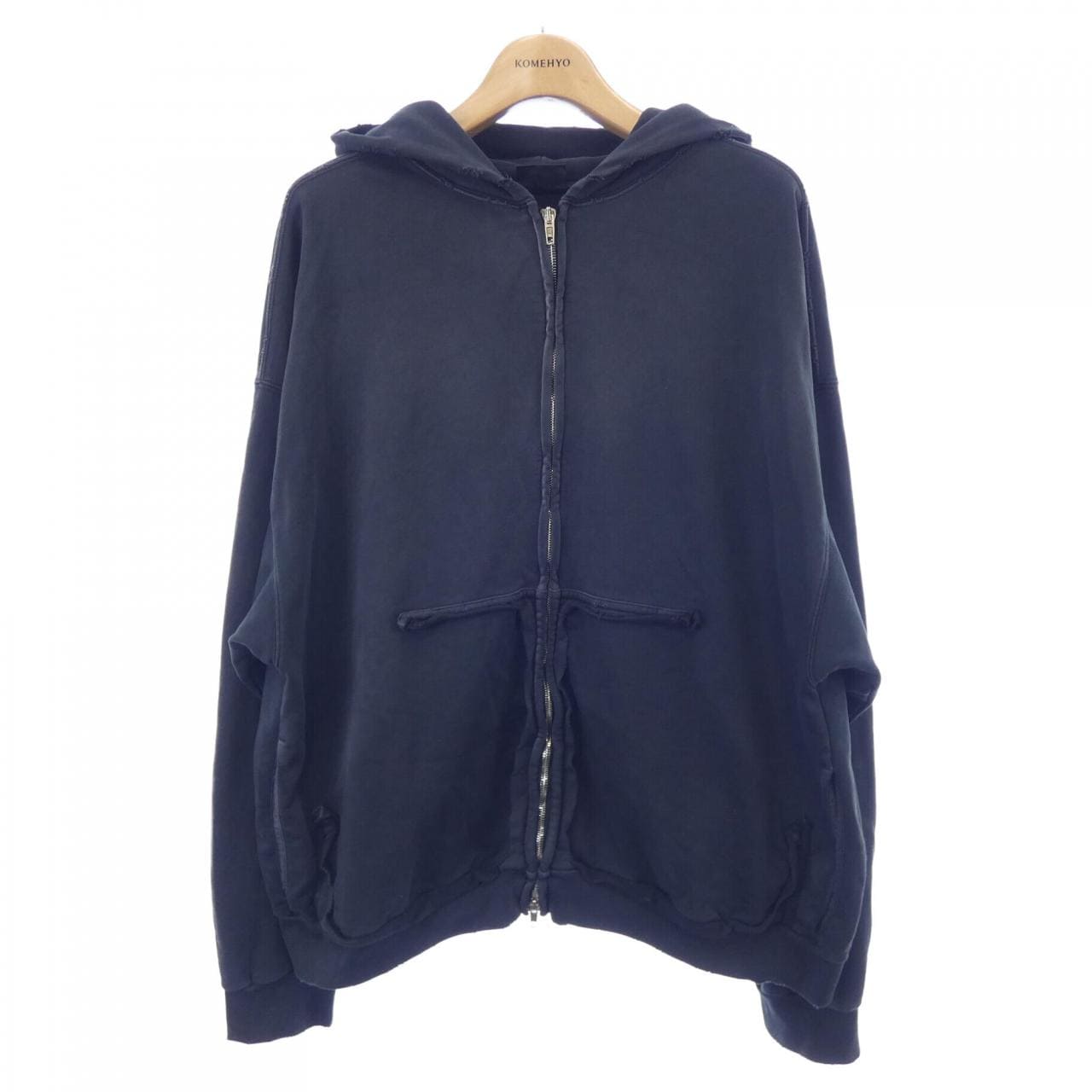 バレンシアガ BALENCIAGA ダメージ加工 744451 TOVB1 パーカー