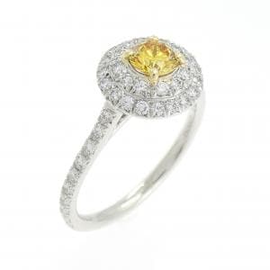 ティファニー ソレスト リング 0.28CT FVOY SI1