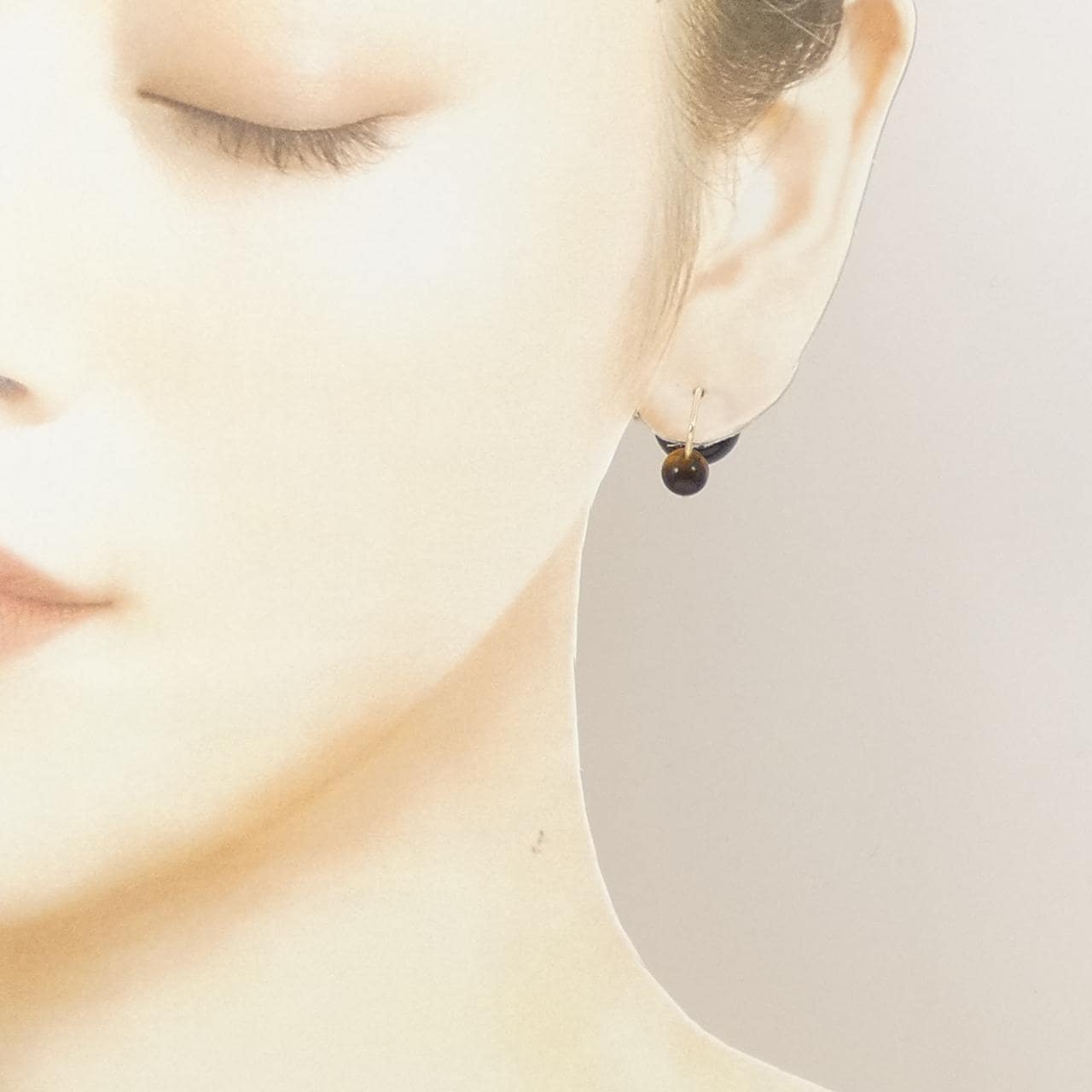 ヒロタカ オニキス ピアス 片耳