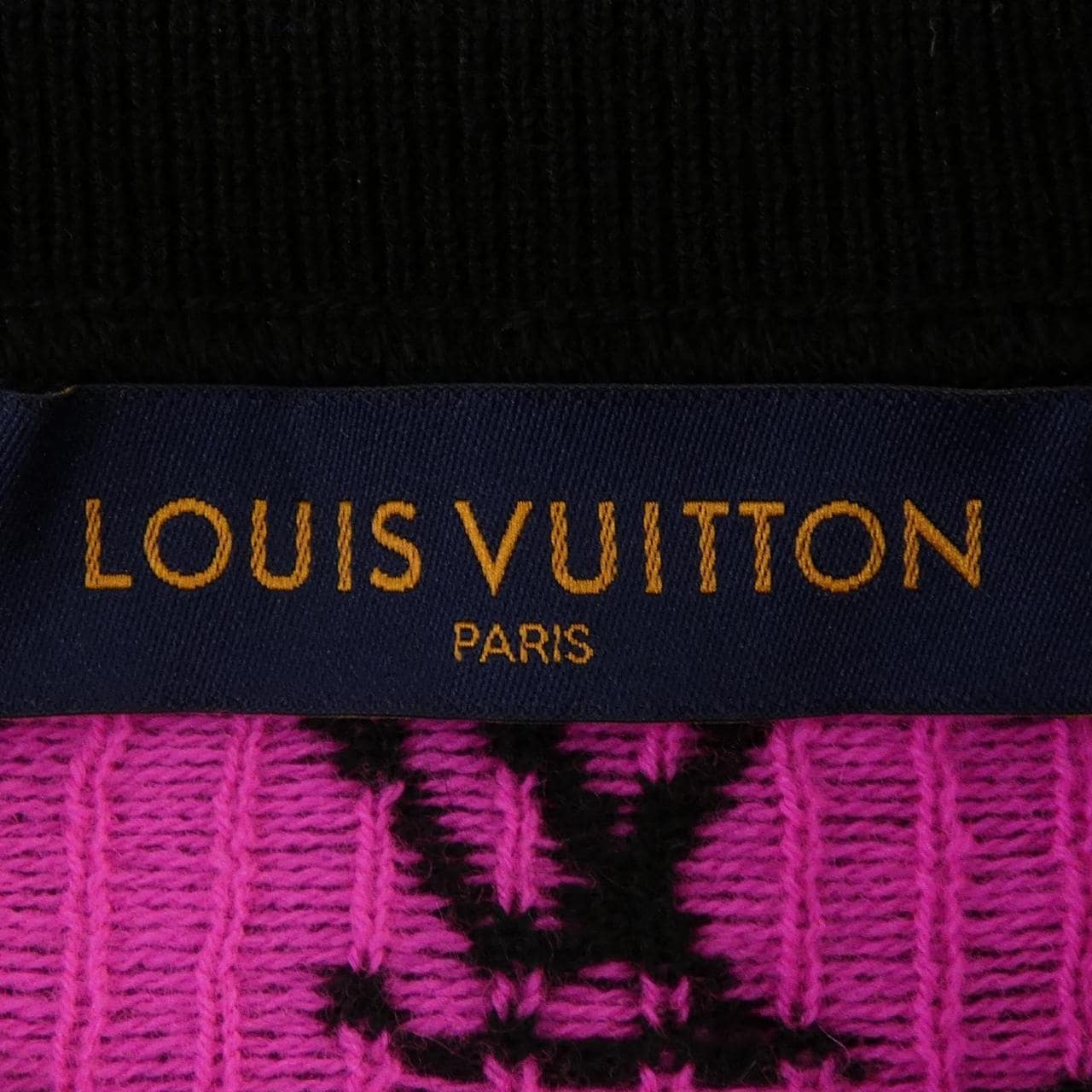 ルイヴィトン LOUIS VUITTON ハーフアンドハーフモノグラム HGN41WIXW ニット