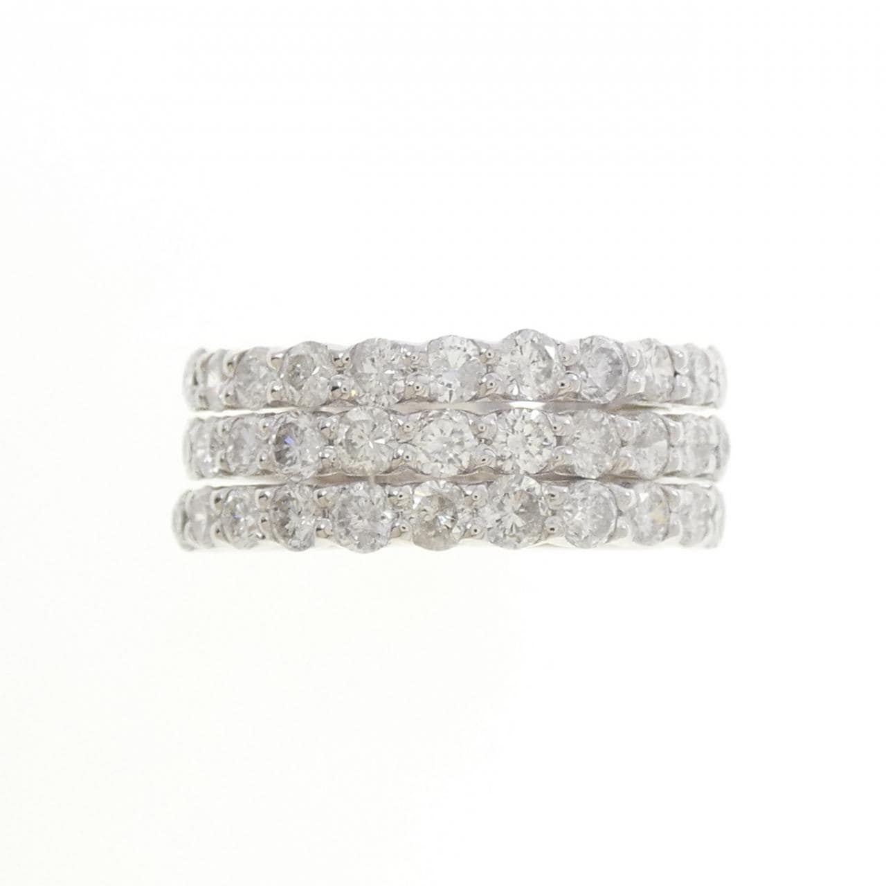 PT900 ダイヤモンド リング 2.10CT