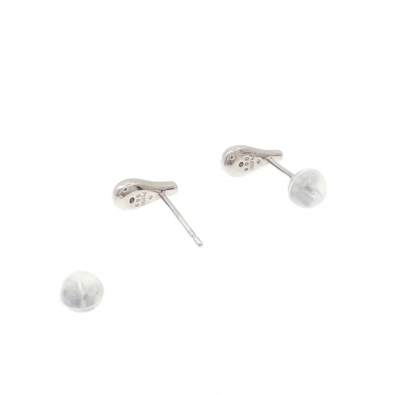 PT850/PT900 ダイヤモンド ピアス 0.16CT