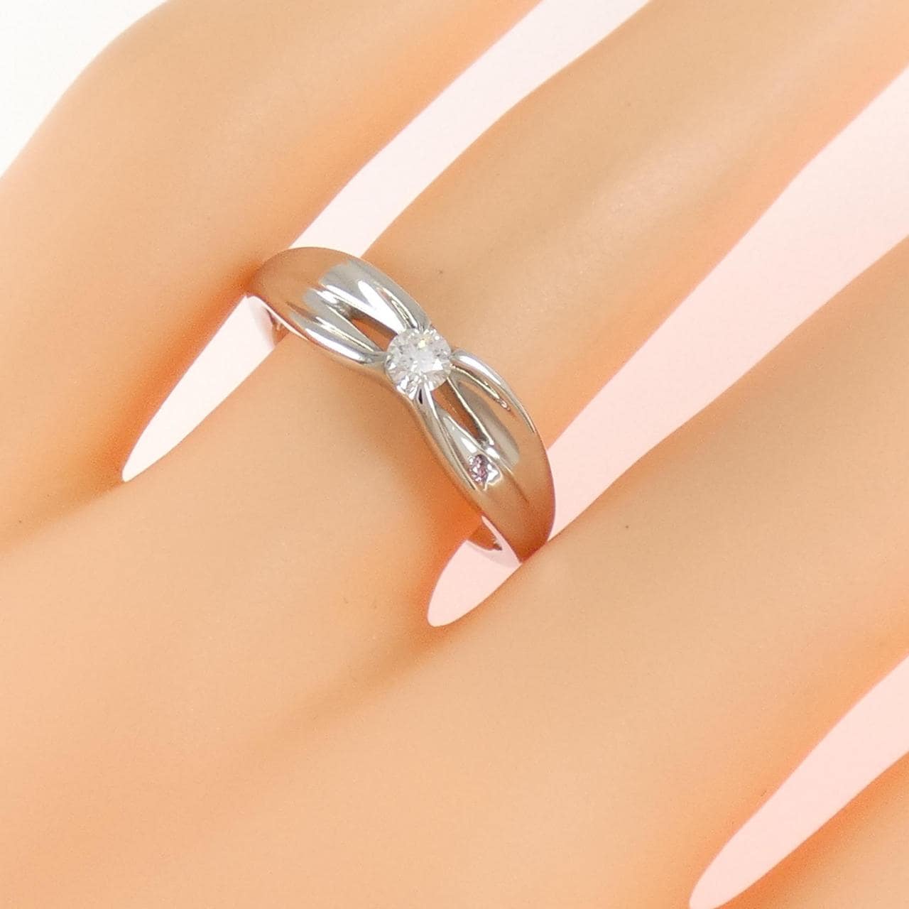 PT900 ダイヤモンド リング 0.108CT
