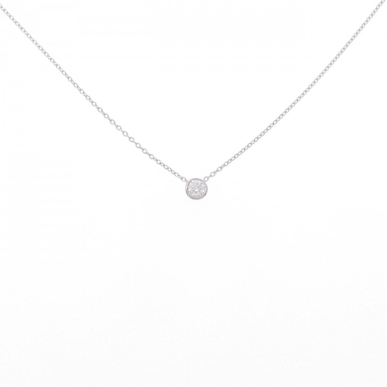 PT ソリティア ダイヤモンド ネックレス 0.155CT