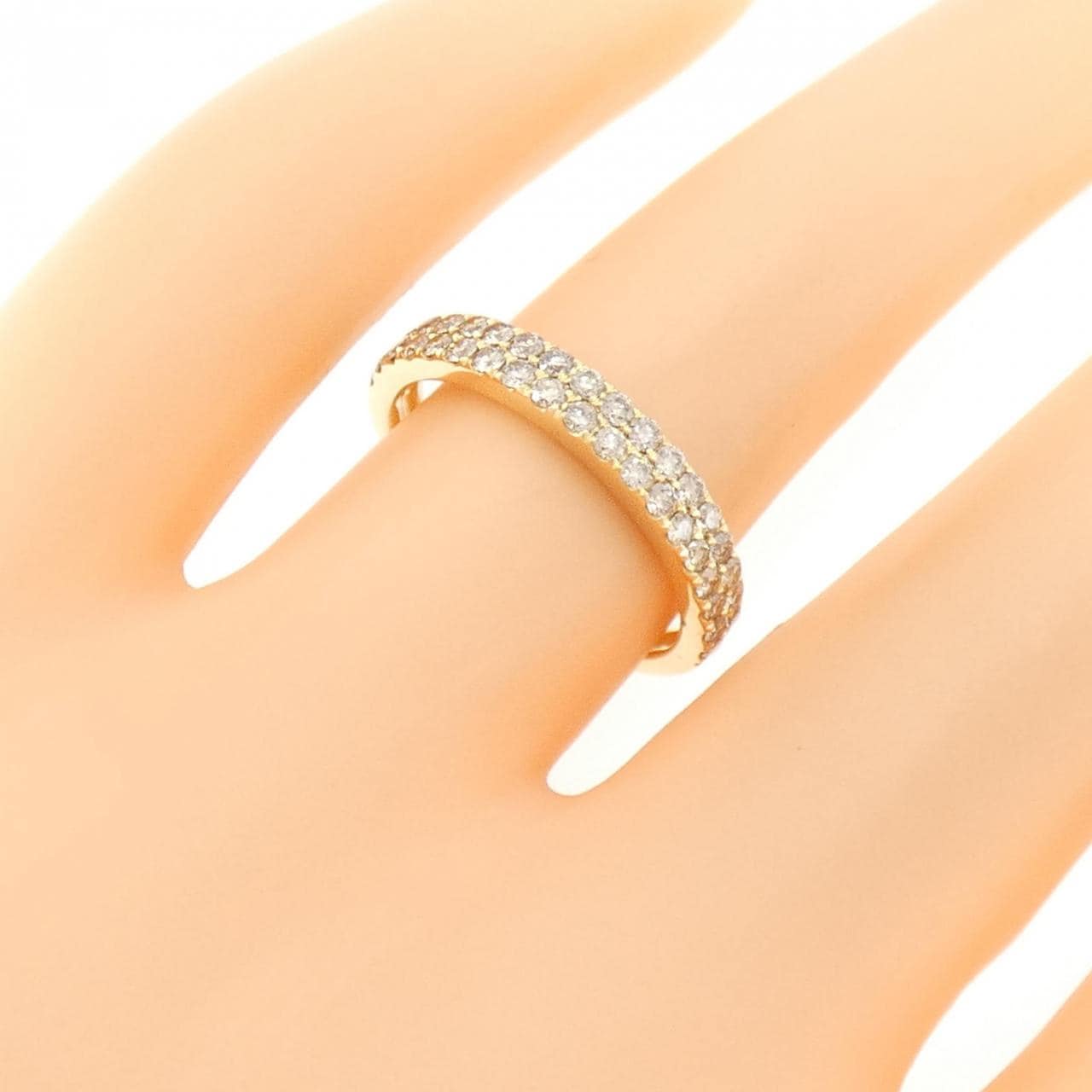 K18YG ダイヤモンド リング 0.50CT