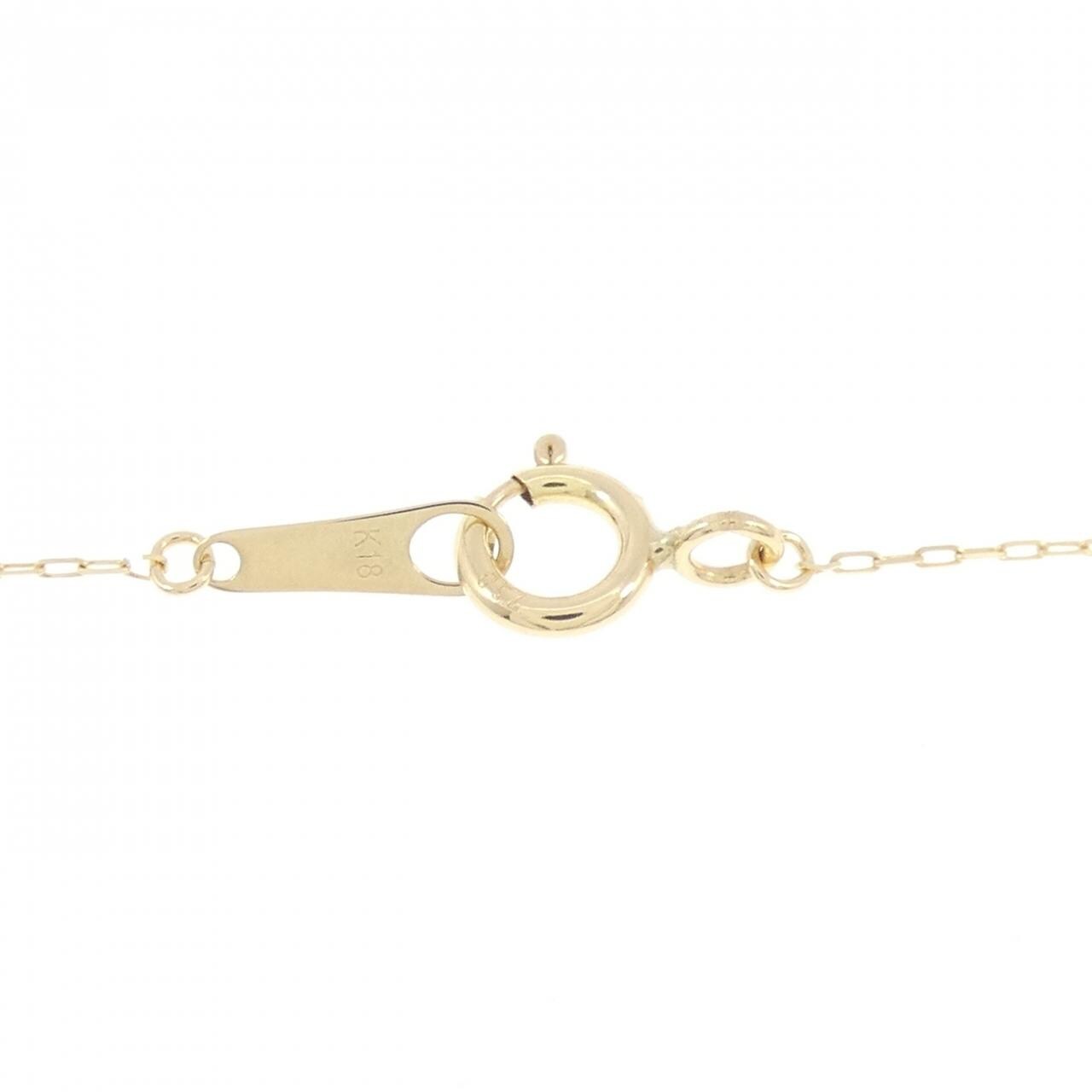 【新品】K18YG ダイヤモンド ネックレス 0.20CT
