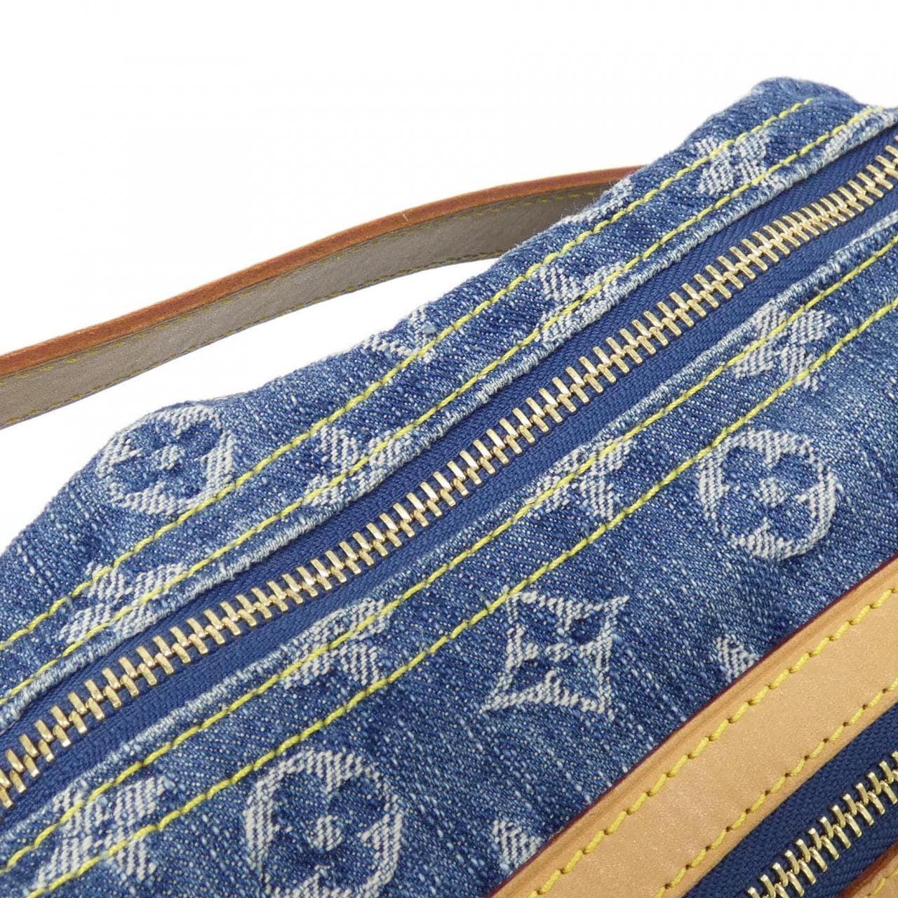 ルイヴィトン モノグラム デニム バギー PM M95049+J54316 ショルダーバッグ