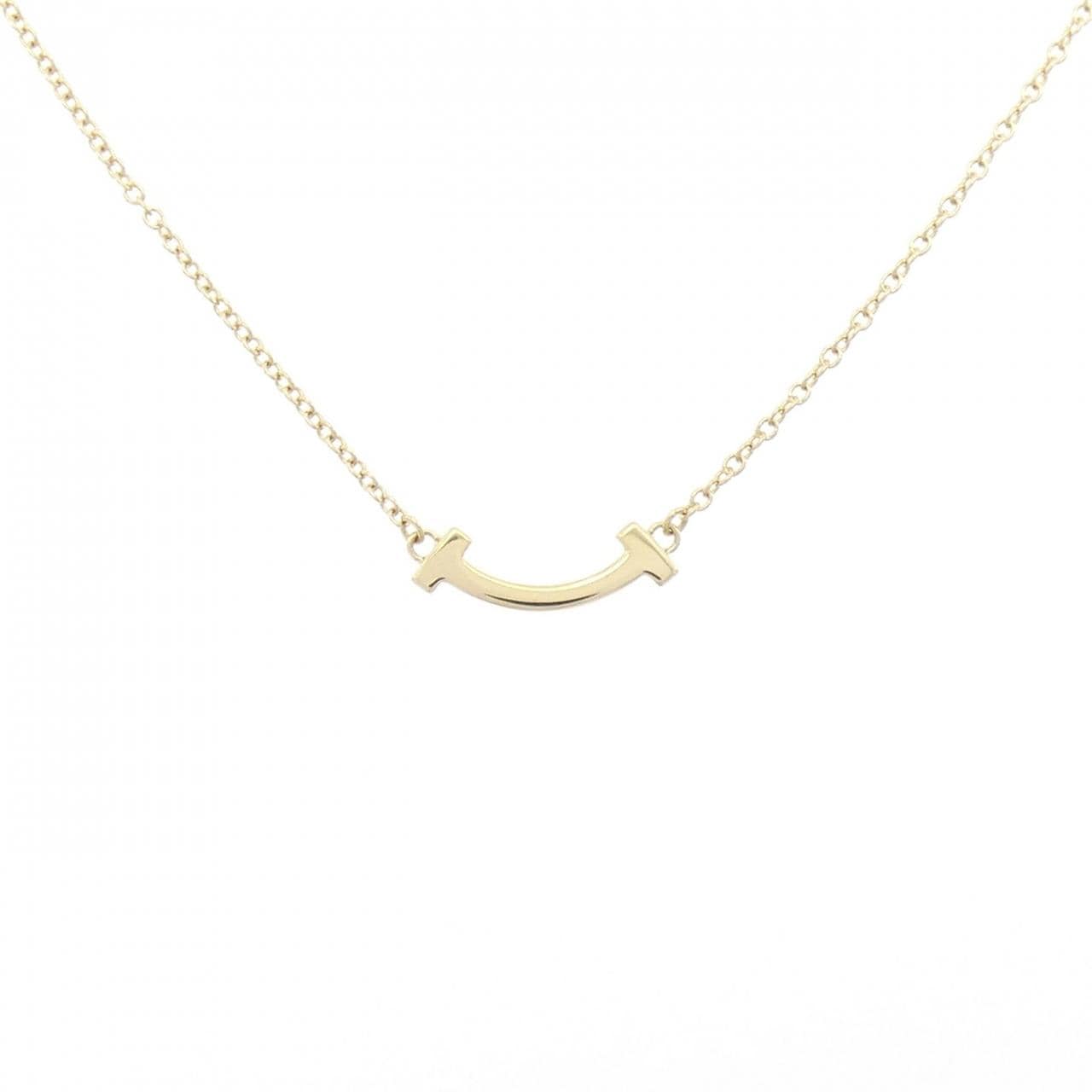 ティファニー Tスマイル ミニ ネックレス