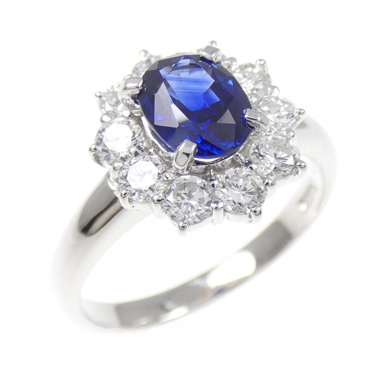 PT900 サファイヤ リング 1.10CT