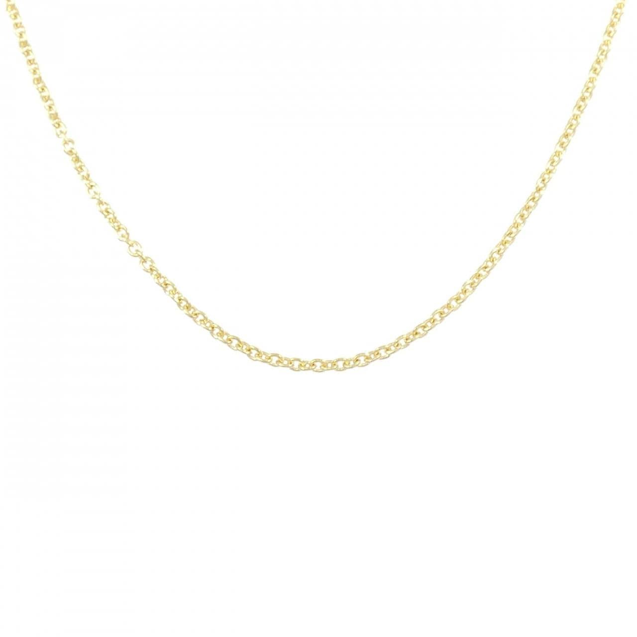 K18YG chain necklace