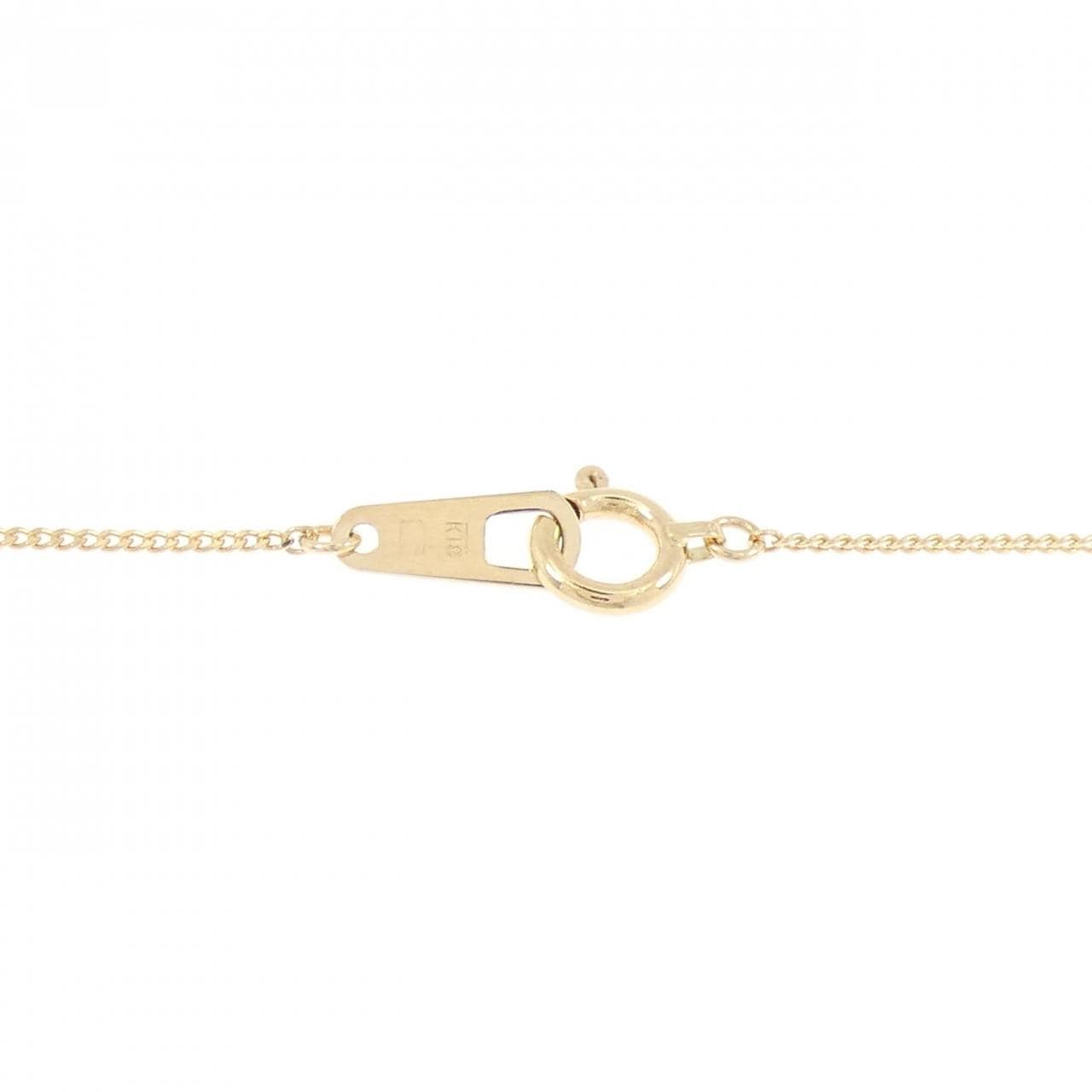 K18YG サファイヤ ネックレス 0.19CT