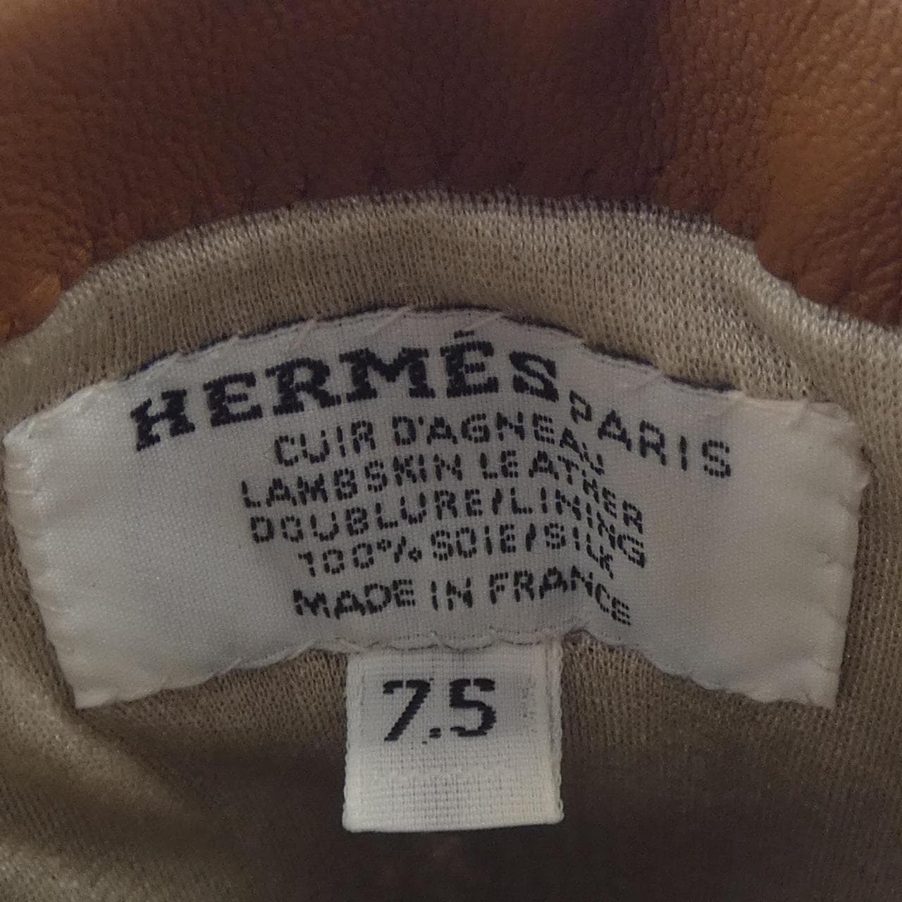 エルメス HERMES BONNIE CHAINE D'ANCRE H242053G GLOVE