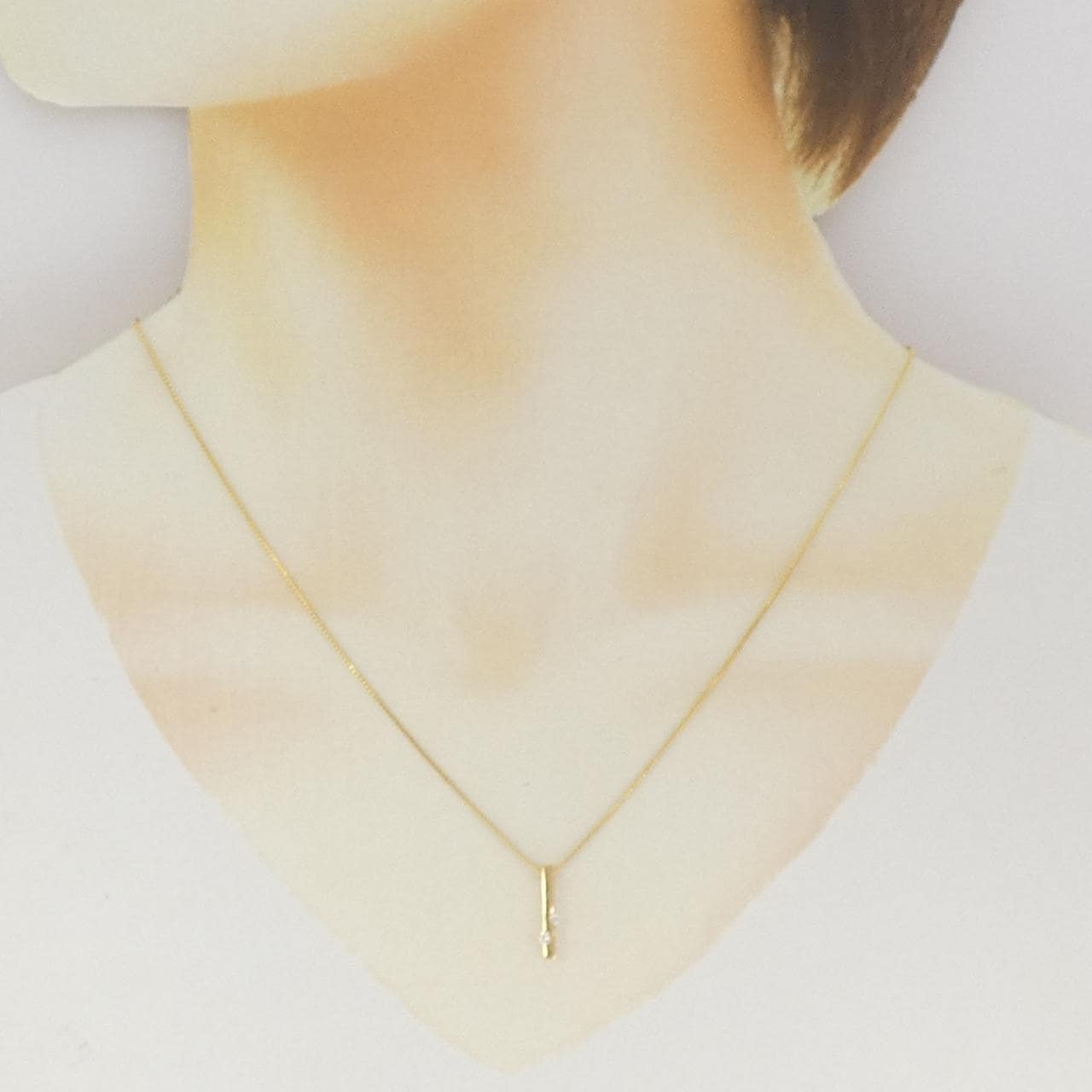 スタージュエリー ダイヤモンド ネックレス 0.06CT