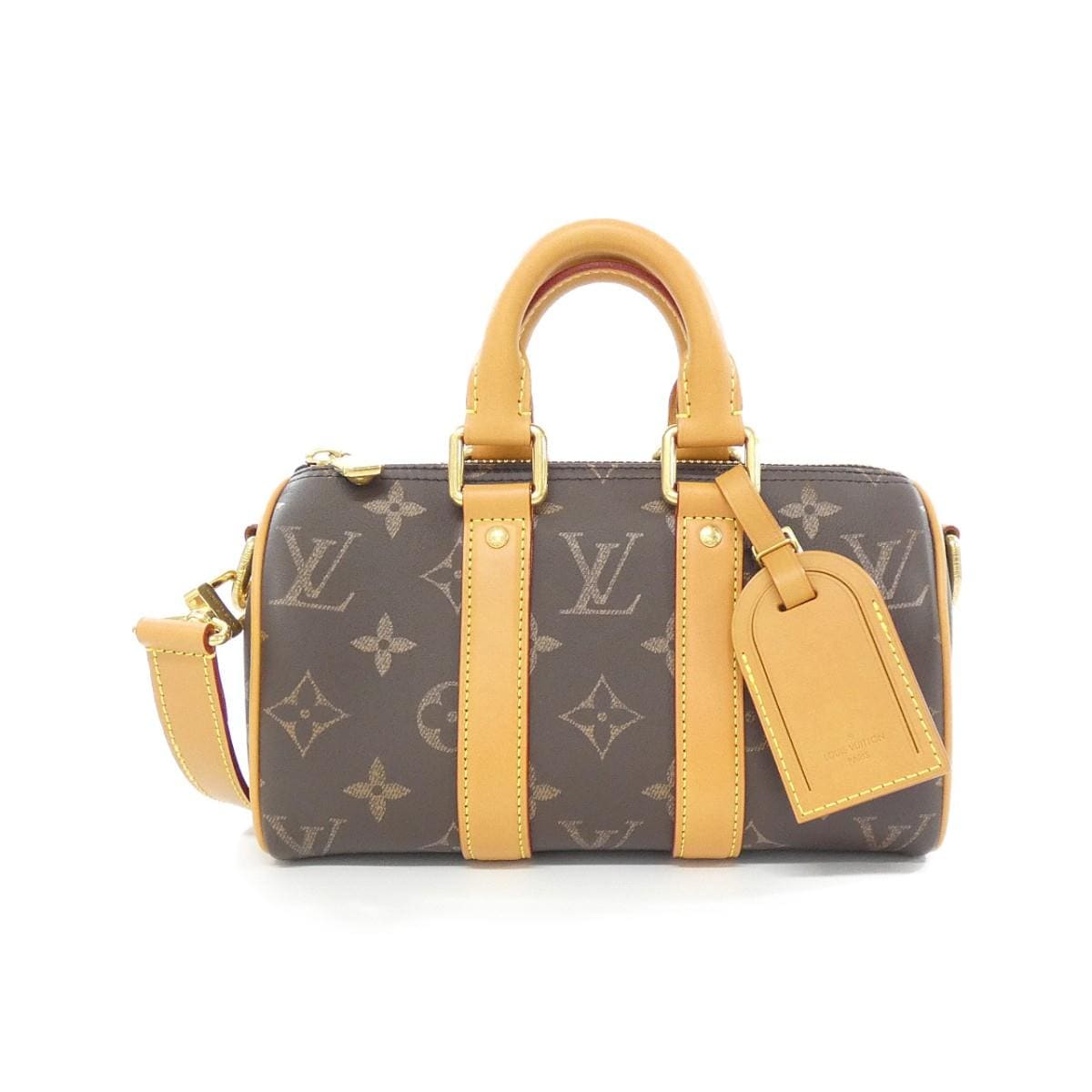 [未使用品] LOUIS VUITTON Monogram皮革 Keepall Bandouliere 包 M14026