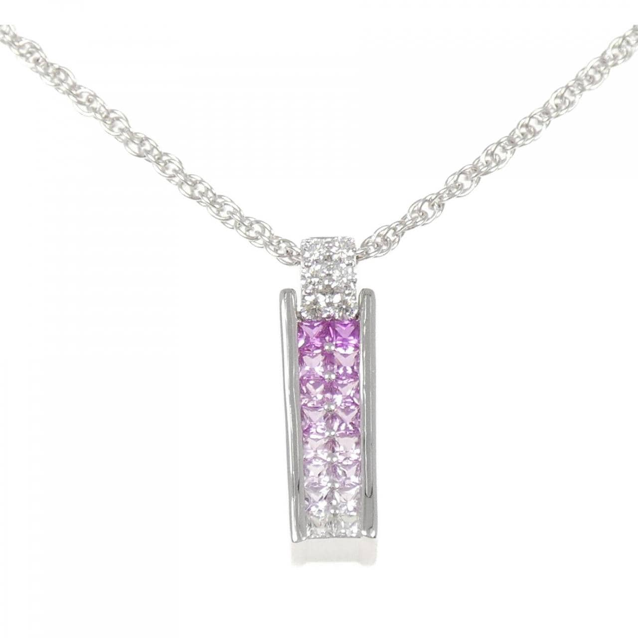 ジュネ サファイヤ ネックレス 1.54CT