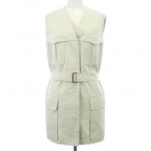 【ヴィンテージ】エルメス HERMES Hボタン ロングベスト