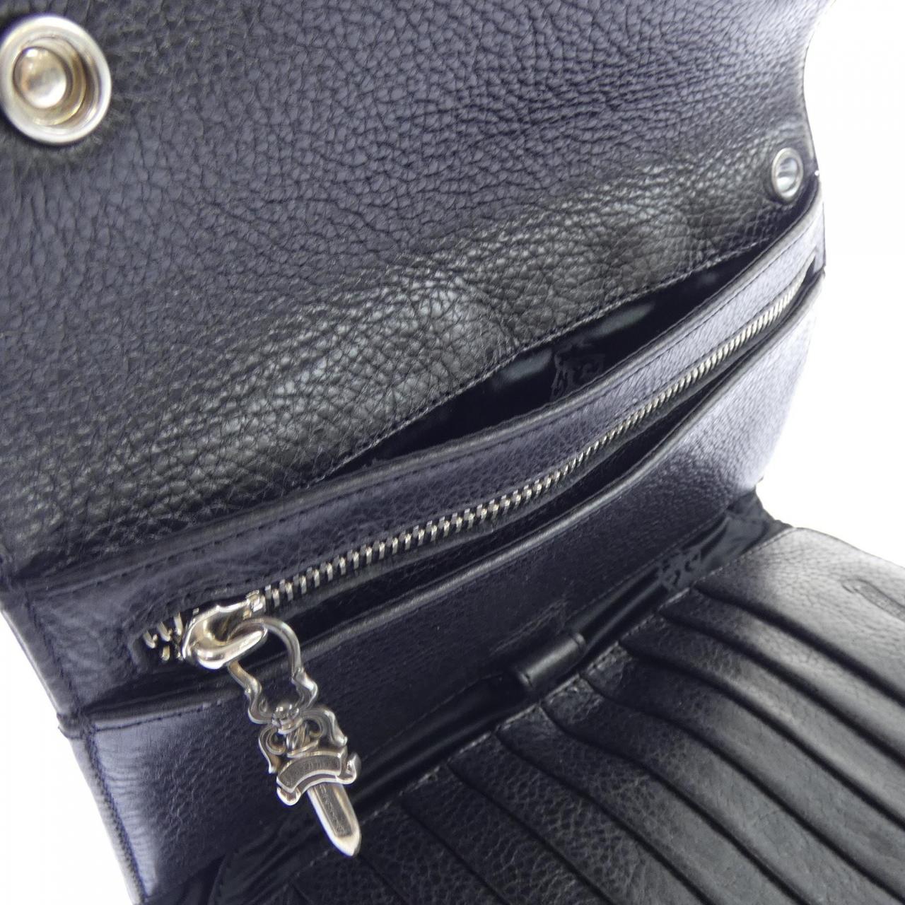 クロムハーツ CHROME HEARTS WAVE CROSS BTN　ウェーブ クロスボタン 2246 304 0501 0900 WALLET