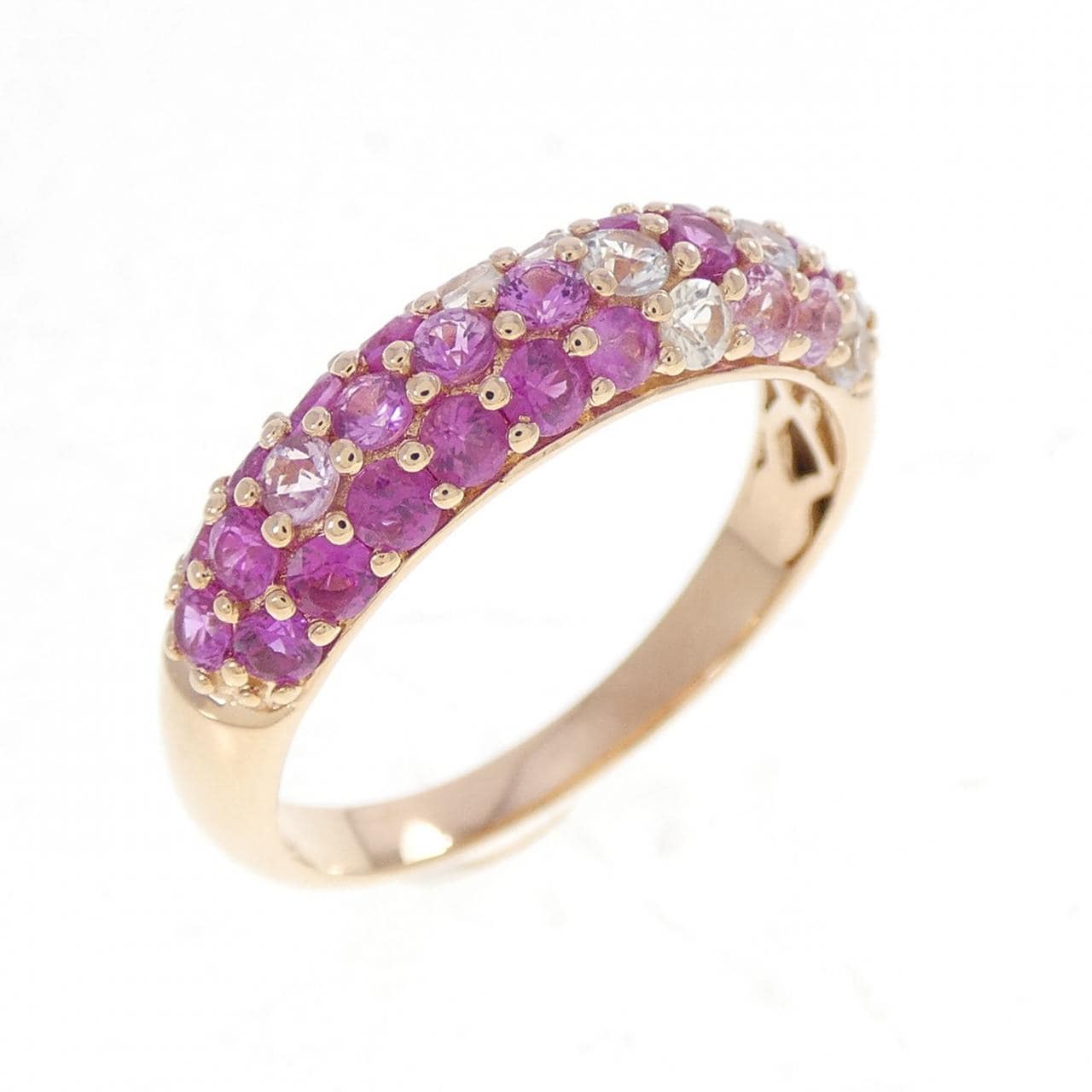 K18PG サファイヤ リング 1.20CT