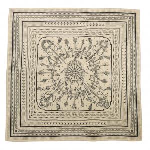エルメス HERMES LES CLES BANDANA 243581S カレジェアン140 ショール