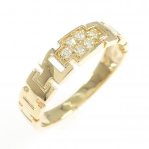 K18YG ダイヤモンド リング