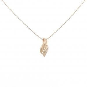 K18PG ダイヤモンド ネックレス 0.04CT