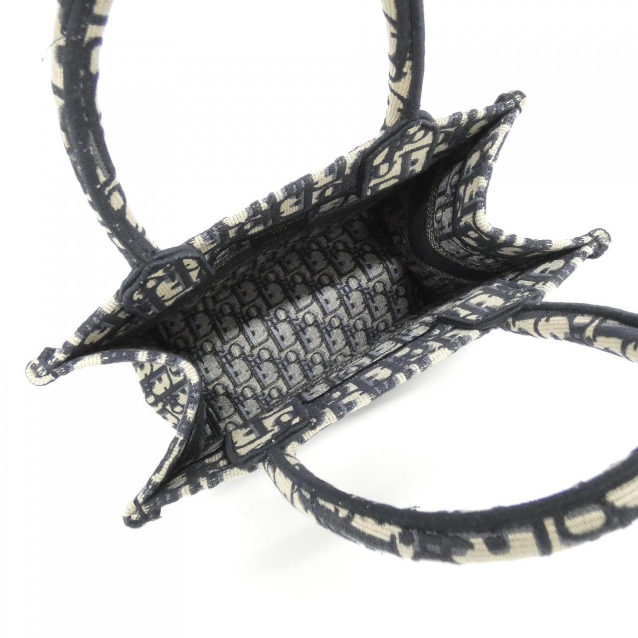 【未使用品】クリスチャンディオール DIOR OBLIQUE ディオール ブック トート スモール M1265ZRIW バッグ