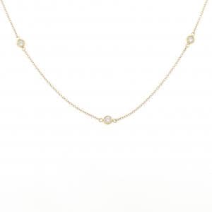 K18YG ダイヤモンド ネックレス 0.15CT