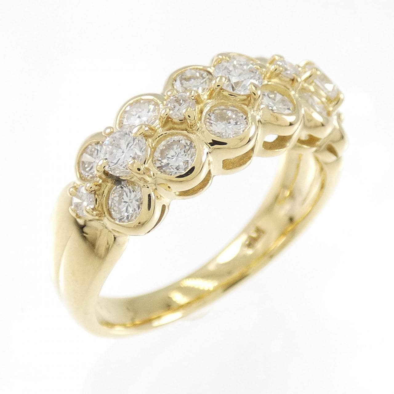K18YG ダイヤモンド リング 1.01CT