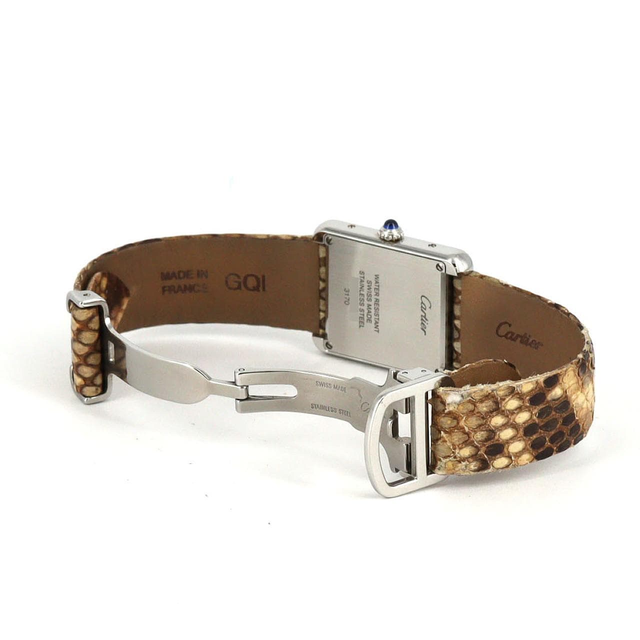 カルティエ タンクソロパイソン SM W5200020 SS クォーツ