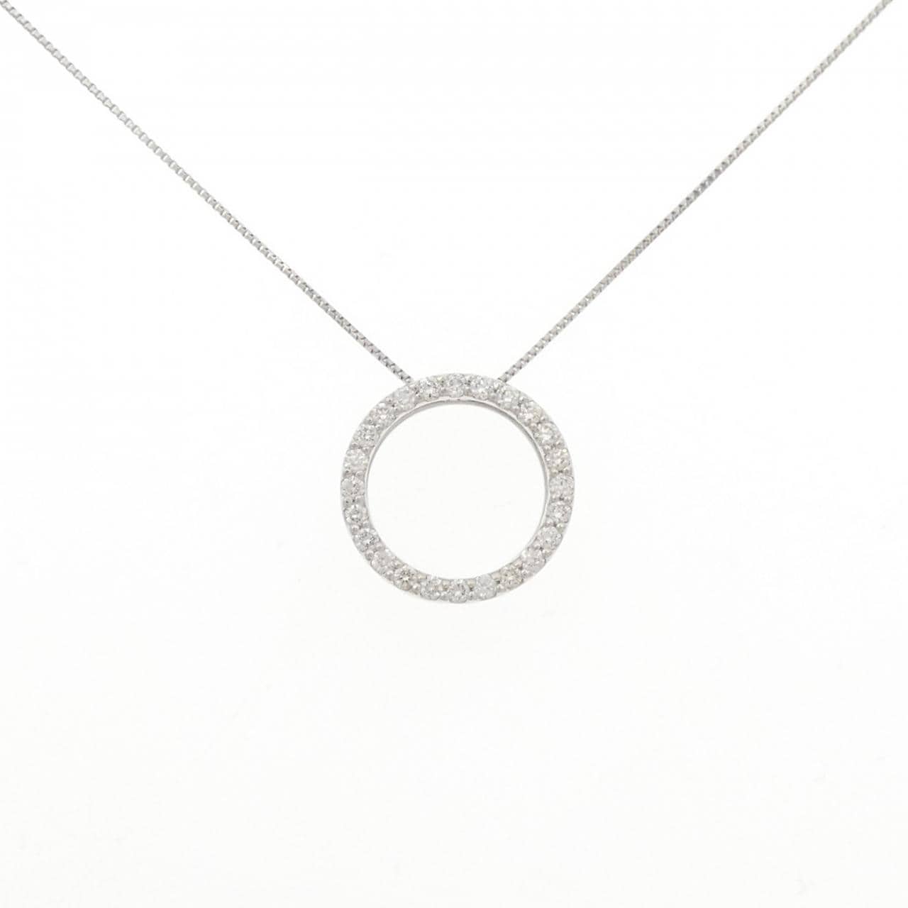 PT900/PT850 ダイヤモンド ネックレス 0.33CT