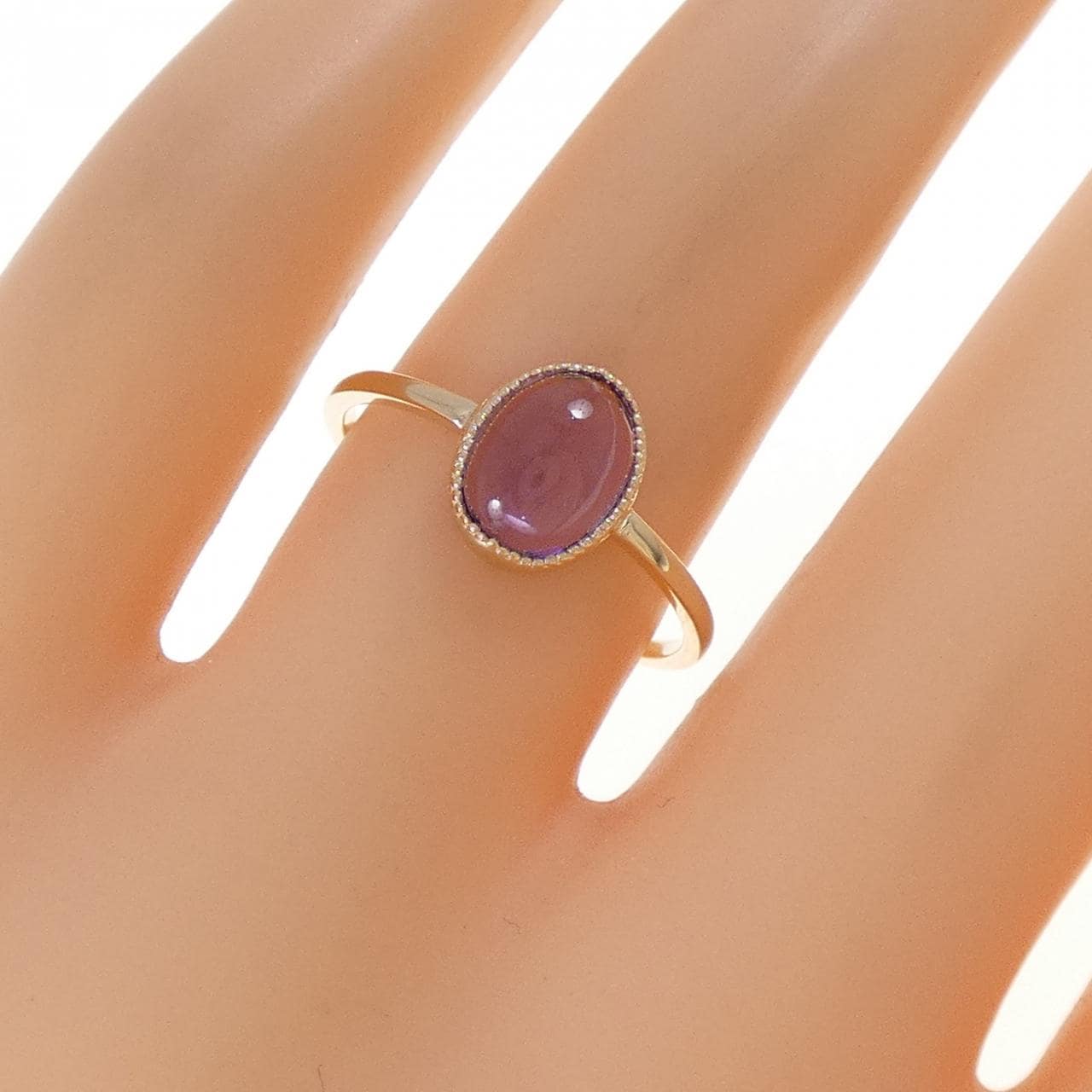 K10YG アメジスト リング
