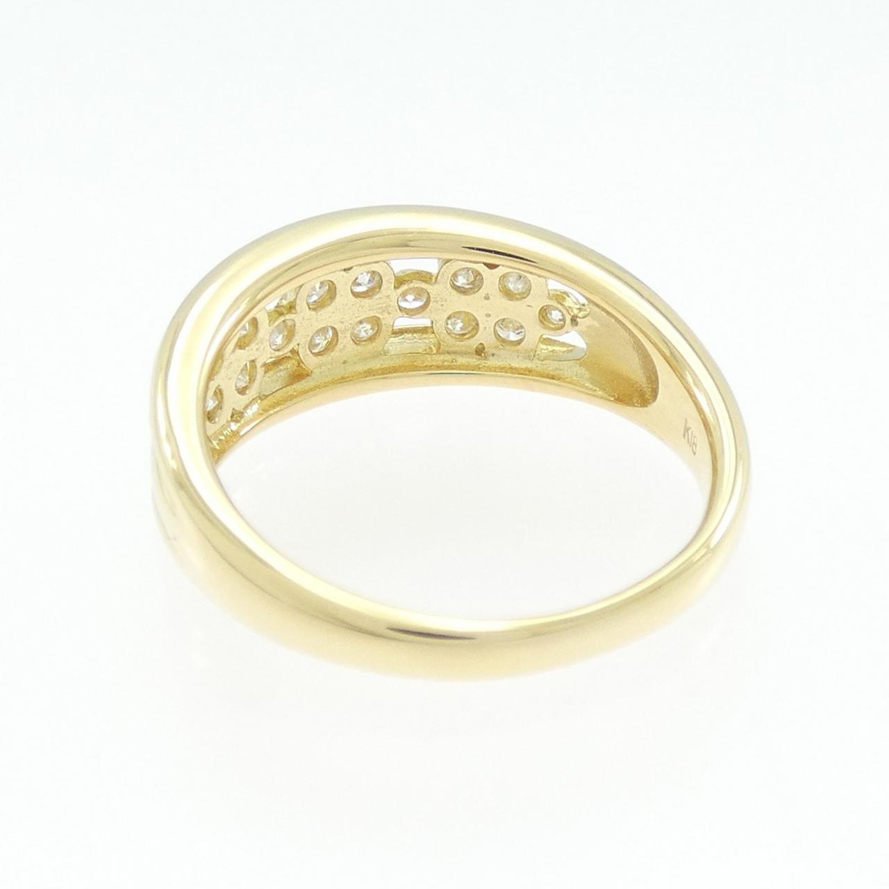 K18YG ダイヤモンド リング 0.50CT