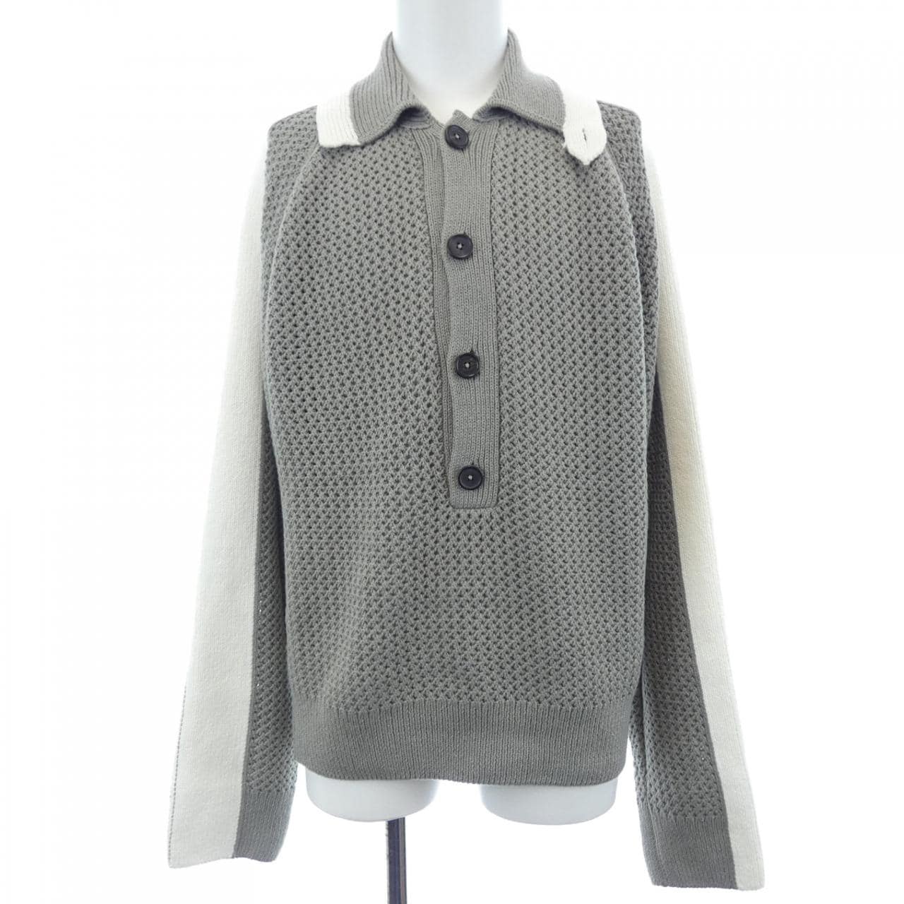 エルメス HERMES マキシメッシュポロ *31-5736 ニット