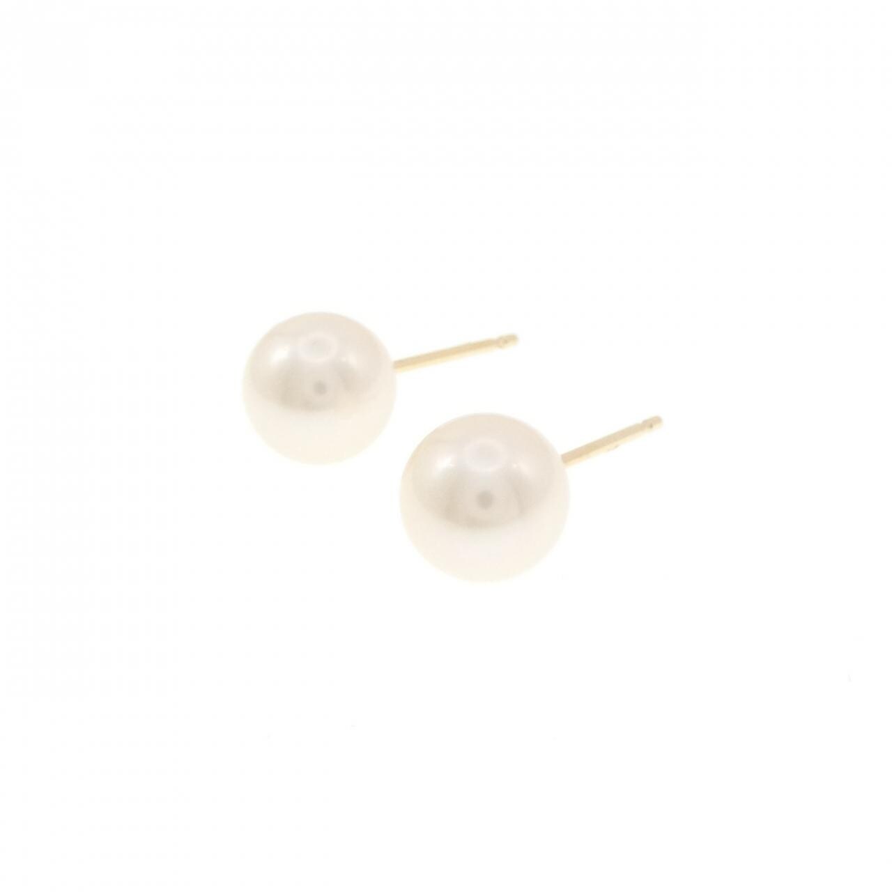 K18YG アコヤパール ピアス 7.8mm