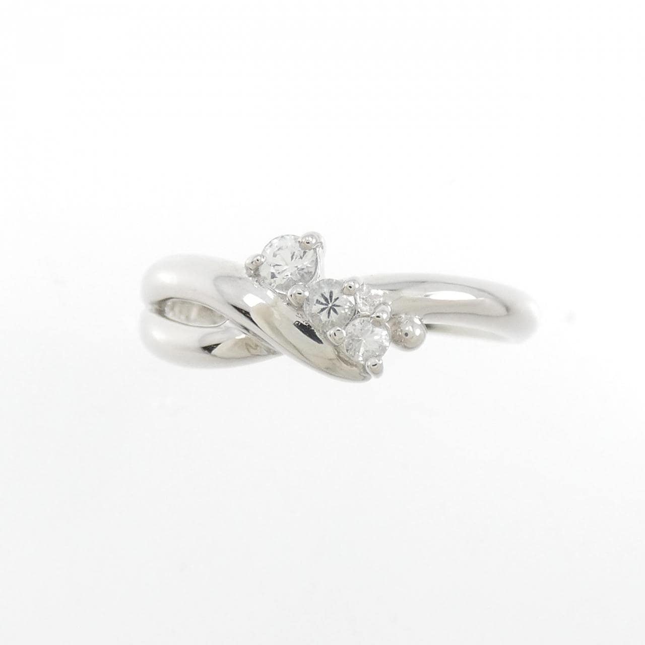 PT White Sapphire Ring 0.15CT