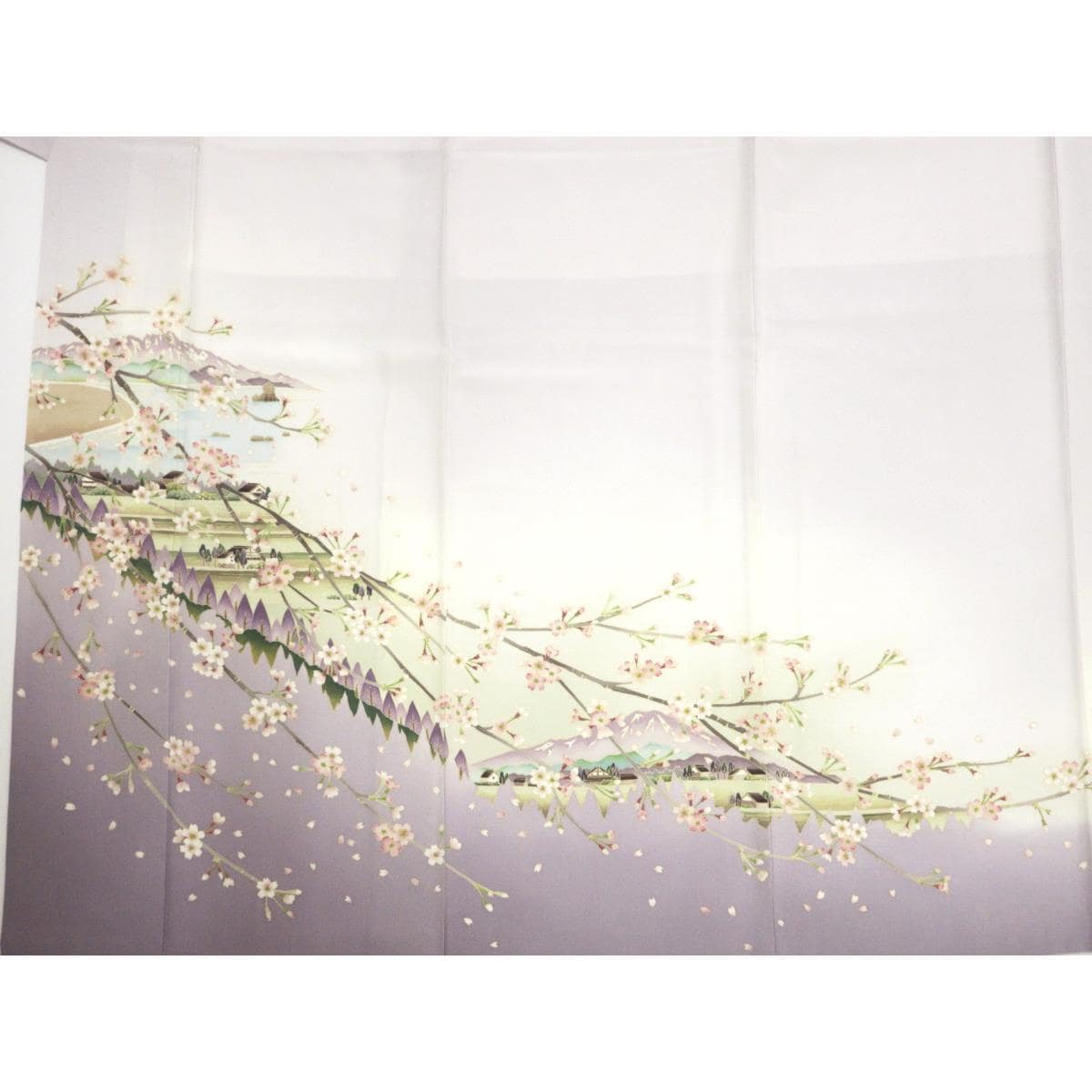 訪問着　長谷川里絵　身幅Ｌ寸【本加賀友禅】