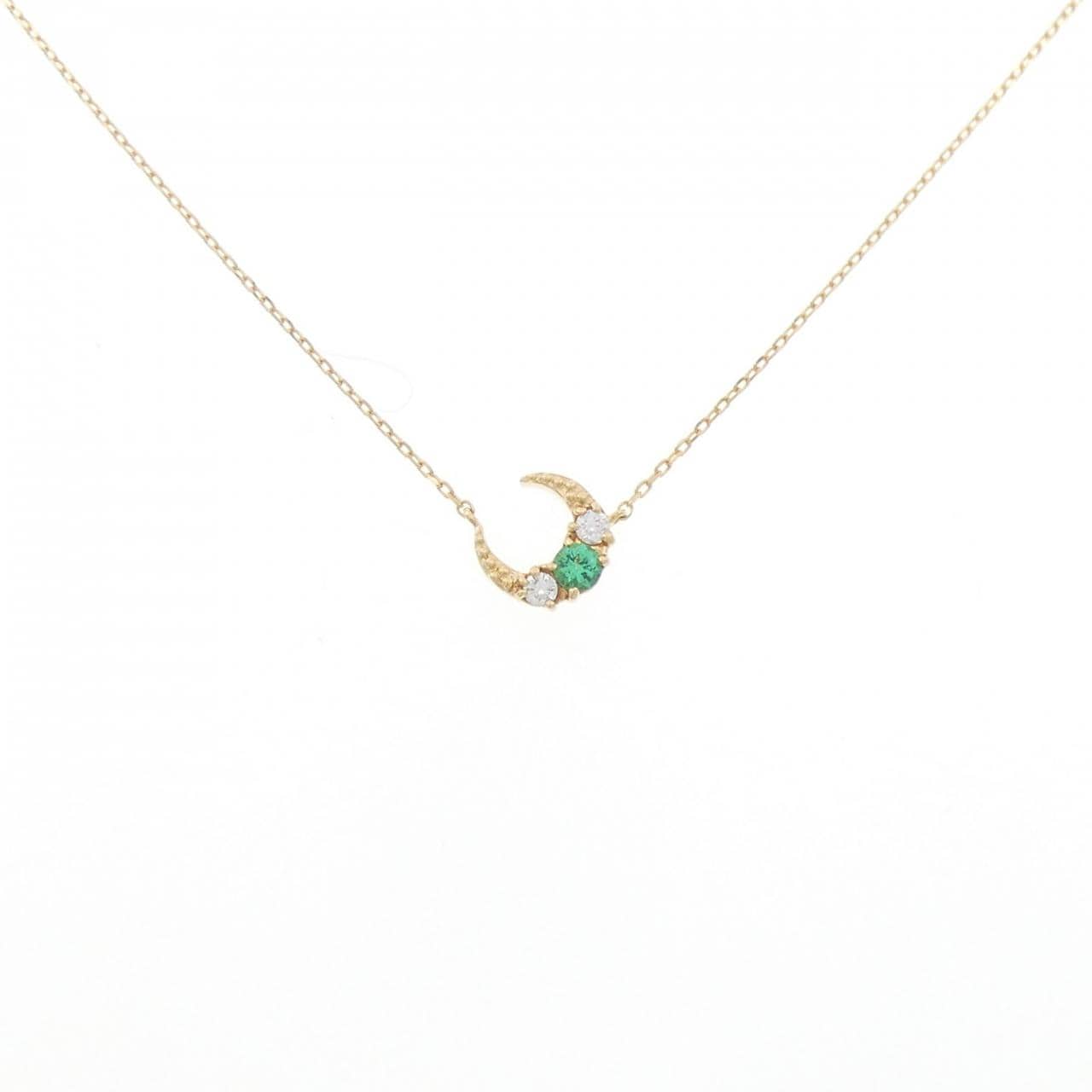 スタージュエリー エメラルド ネックレス