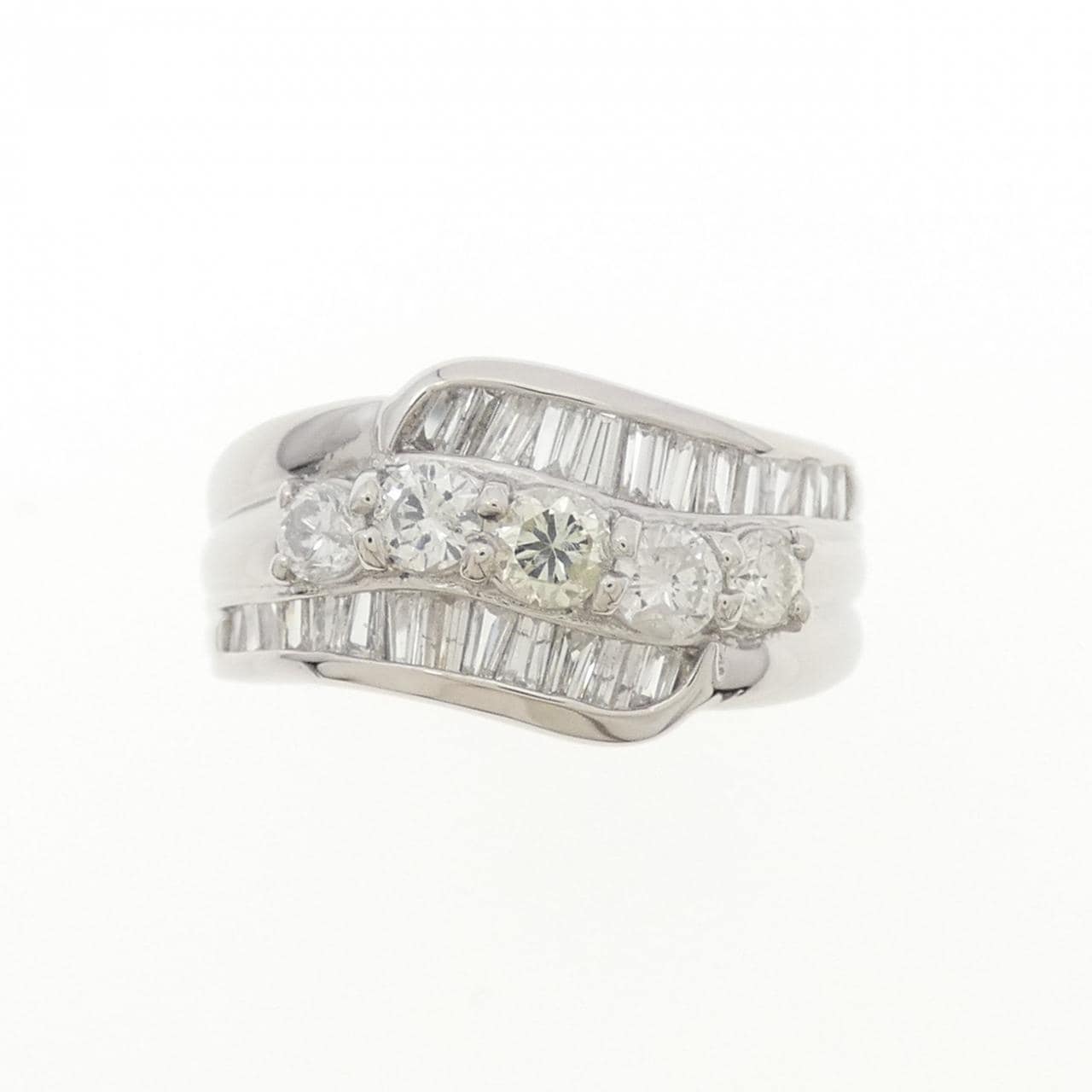 PT900 ダイヤモンド リング 1.00CT