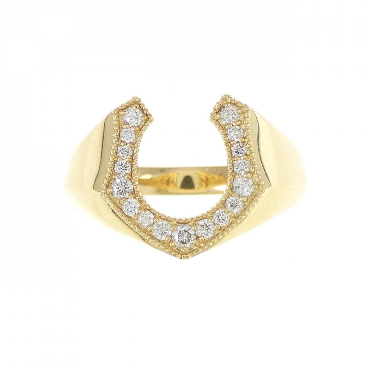 【新品】K18YG ダイヤモンド リング 0.20CT