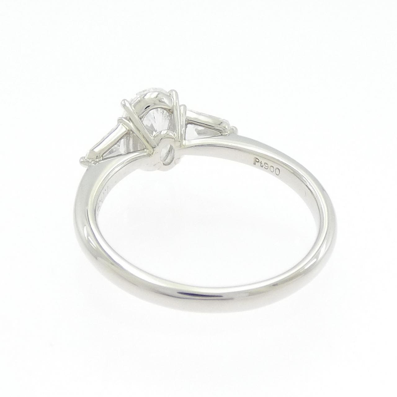PT900 ダイヤモンド リング 1.032CT D VS1 オーバルカット