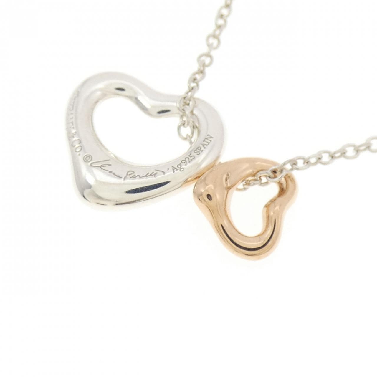 ティファニー オープンハート エクストラミニ ネックレス