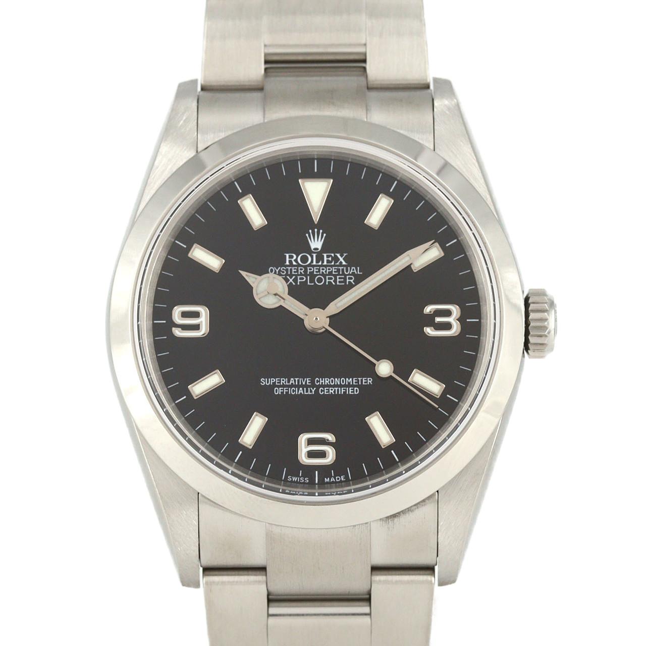 ロレックス エクスプローラーI 114270 SS 自動巻 D番