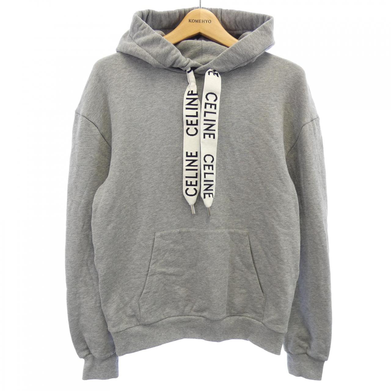 セリーヌ CELINE フード付きルーズスウェットシャツ 2Y468670Q パーカー