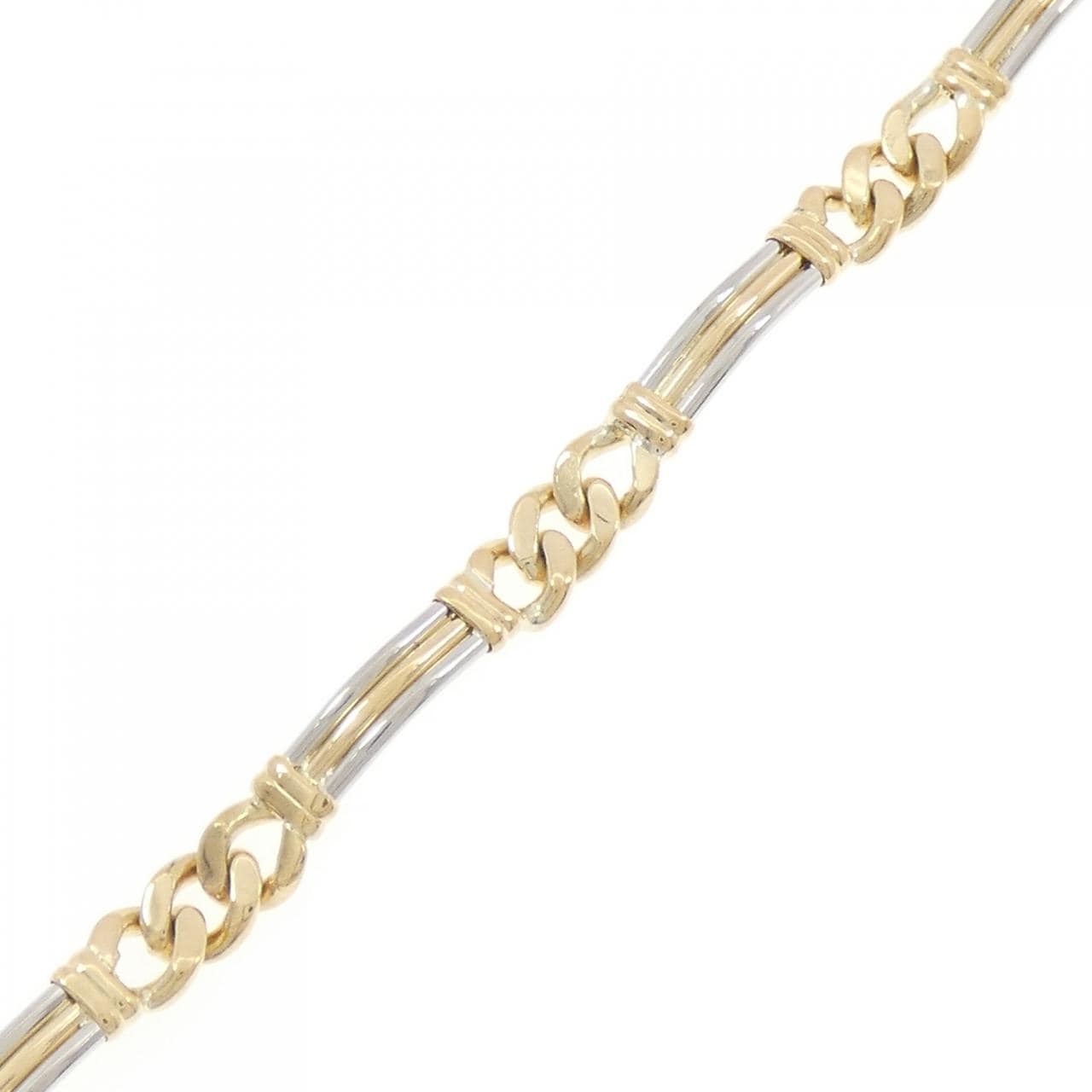 K18YG/PT850 Bracelet
