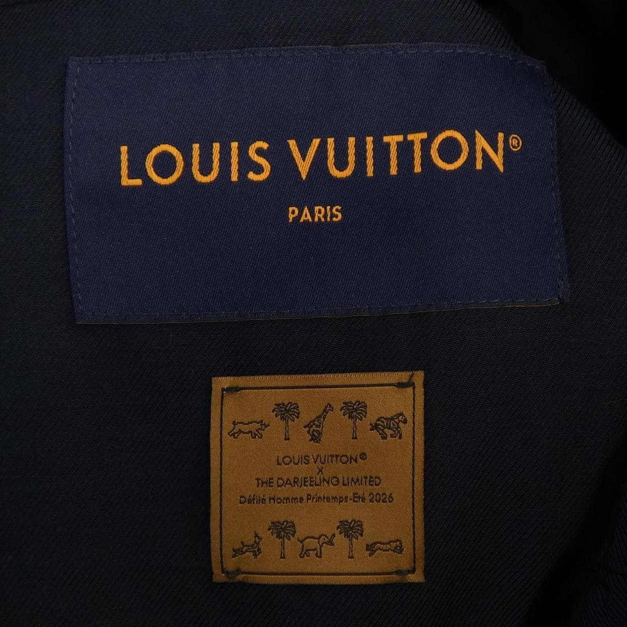 ルイヴィトン LOUIS VUITTON ザ･ダージリン リミテッド エンブロイダリー デニム HUA92WXY3 デニムジャケット