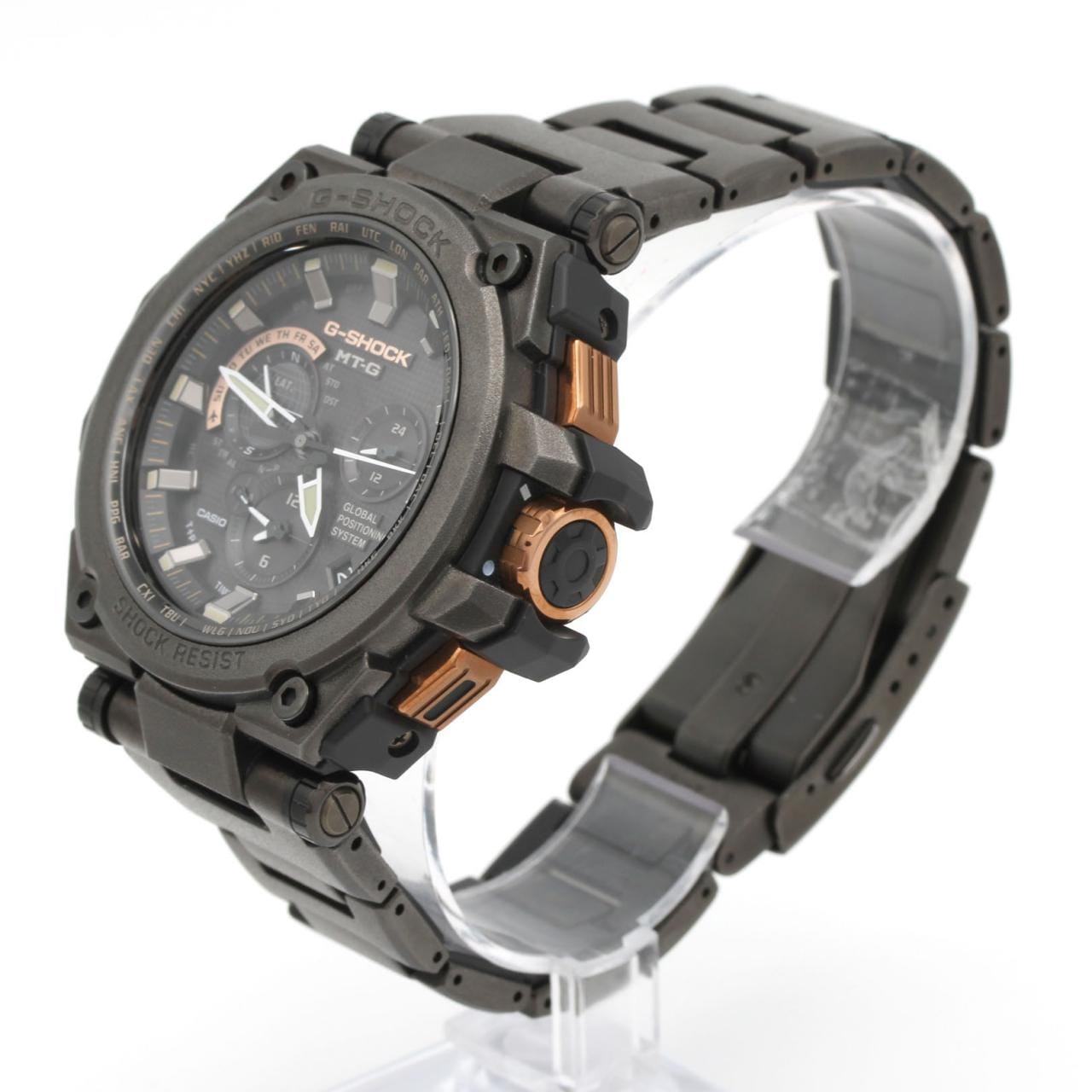 カシオ G-SHOCK･MT-G GPS MTG-G1000RB-1AJF その他 ソーラークォーツ