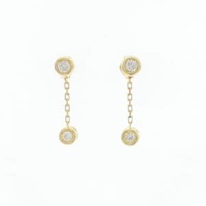 K18YG ダイヤモンド ピアス 0.30CT